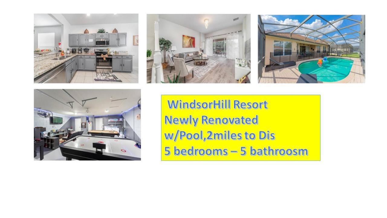 Windsor Hill Cheerful Villa W Pool 2Miles To Dis オーランド エクステリア 写真